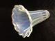 VTG Murano Italy Art Glass Lamp Shade Iridescent Aventurine, 5 1/2 W x 8 1/2 H