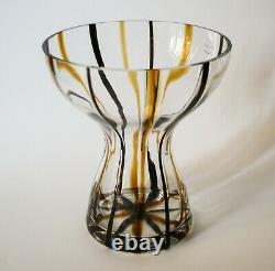 Vaso In Vetro DI Murano Design Carlo Nason Collection Italian Glass Vintage