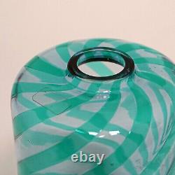 VeArt Vintage Murano Art Glass Vase by Mario Ticco (attr.)