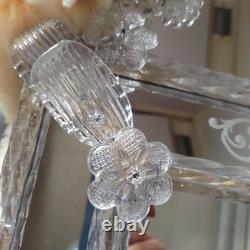 Venetian Murano Glass Mirror 74cm Vintage Italian Antique 1930s Romeo & Juliet