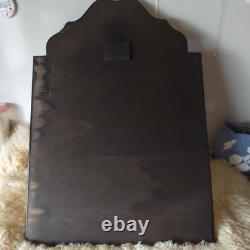 Venetian Murano Glass Mirror 74cm Vintage Italian Antique 1930s Romeo & Juliet