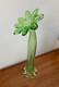 Very Large Vintage Gardenia Hand-Blown Murano Glass Vase, Italy, 1970s