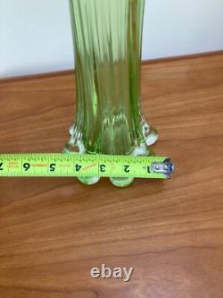 Very Large Vintage Gardenia Hand-Blown Murano Glass Vase, Italy, 1970s