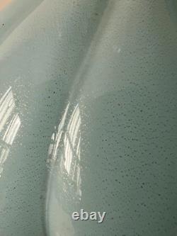 Vintage 1950's Murano Glass Alfredo Barbini Gold Controlled Bubble Large Vase