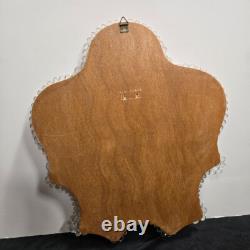 Vintage 1950s Murano Glass Venetian Mirror Italian Hand-Blown Vanity Wall Deco