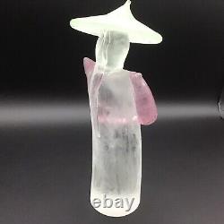 Vintage 1960s Modernist Murano Glass Figure Chinese Man Seguso attributed