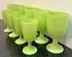 Vintage 1960s Murano Empoli Carlo Moretti Cased Green Glassware