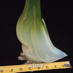 Vintage 1960s Murano Glass 14.5 DUCK Gold Flake Beak/ Feet Glass