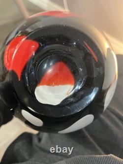 Vintage 1970s Italian Murano glass vase 22