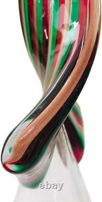 Vintage 1980 Italian Cenedese Murano Glass Christmas tree sculpture RARE Vintage 1980 Italian Cenedese Murano Glass Christmas tree sculpture RARE