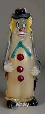 Vintage 1994 Authentic Murano Glass Venice Italy Hand Blown Filled WithGold Flecks