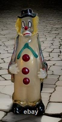 Vintage 1994 Authentic Murano Glass Venice Italy Hand Blown Filled WithGold Flecks