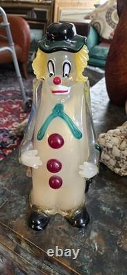 Vintage 1994 Authentic Murano Glass Venice Italy Hand Blown Filled WithGold Flecks