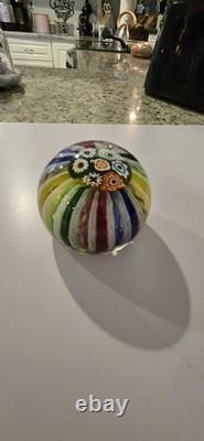 Vintage AVEM Murano Art Glass Paperweight