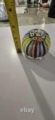Vintage AVEM Murano Art Glass Paperweight