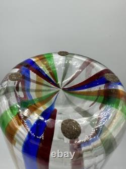 Vintage Adriano Dalla Valentina for Oggetti Signed Murano Glass Vase c. 1999