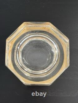 Vintage Alessandro Mandruzzato Clear Sommerso Glass Box