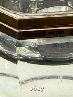 Vintage Alessandro Mandruzzato Clear Sommerso Glass Box