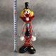 Vintage Antique Venetian Murano Glass Clown Figurine Height 24cm From Japan