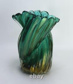 Vintage Archimede Seguso Murano Glass Vase