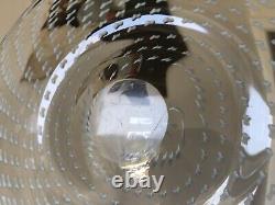 Vintage Art glass Fruit Vase Murano Centrepiece vase Opalescent Blown Glass Bowl