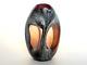Vintage Art glass Vase Murano Style sculpture vase Opalescent Blown Glass