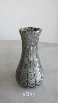 Vintage BAROVIER & TOSO'Neolitico' Murano Art Glass Vase FREE SHIPPING