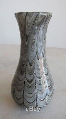 Vintage BAROVIER & TOSO'Neolitico' Murano Art Glass Vase FREE SHIPPING