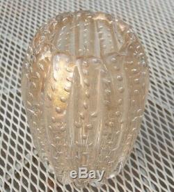 Vintage Barbini Venetian Murano Glass Vase Italy