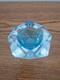Vintage Blue Murano Sommerso Glass Flavio Poli for Seguso DIAMOND Bowl Ashtray