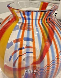 Vintage Carlo Moretti Murano Art Glass Vase