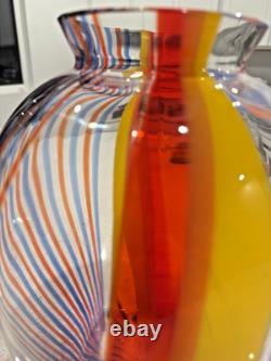 Vintage Carlo Moretti Murano Art Glass Vase