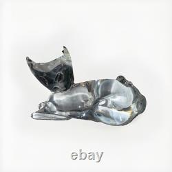 Vintage Cat MURANO Italy Vetri Di Murano Blown Glass CAT