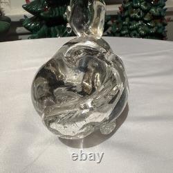 Vintage Cat MURANO Italy Vetri Di Murano Blown Glass CAT