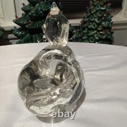 Vintage Cat MURANO Italy Vetri Di Murano Blown Glass CAT