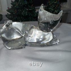 Vintage Cat MURANO Italy Vetri Di Murano Blown Glass CAT