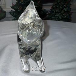 Vintage Cat MURANO Italy Vetri Di Murano Blown Glass CAT