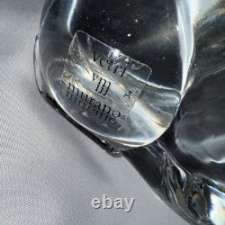 Vintage Cat MURANO Italy Vetri Di Murano Blown Glass CAT