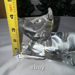 Vintage Cat MURANO Italy Vetri Di Murano Blown Glass CAT