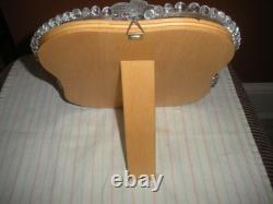 Vintage Clear Murano Glass Dresser Or Wall Mirror