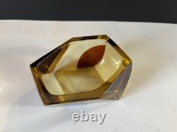 Vintage Flavio Poli Murano Glass Cachepot Bowl Ashtray Italy 1960s 4.5