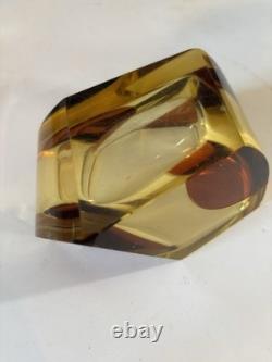 Vintage Flavio Poli Murano Glass Cachepot Bowl Ashtray Italy 1960s 4.5