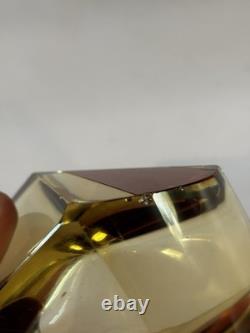 Vintage Flavio Poli Murano Glass Cachepot Bowl Ashtray Italy 1960s 4.5