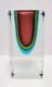 Vintage Flavio Poli Sommerso Glass Murano Vase