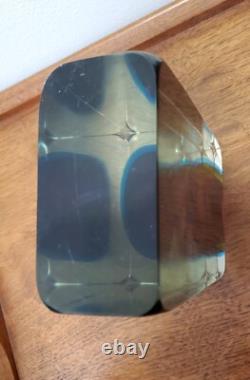 Vintage Flavio Poli Sommerso Glass Murano Vase