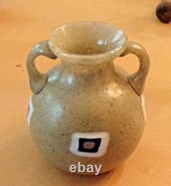 Vintage Formentello Murano Small Handblown Glass Vase- Signed