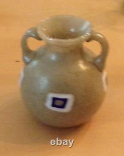Vintage Formentello Murano Small Handblown Glass Vase- Signed