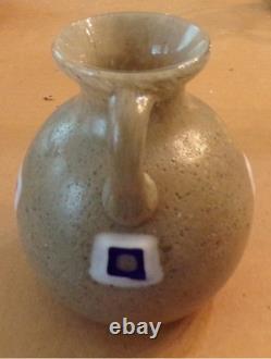 Vintage Formentello Murano Small Handblown Glass Vase- Signed