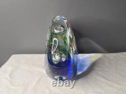 Vintage Formia Vetri DI Murano Glass Aquarium Sculpture Art 6.5 Heavy