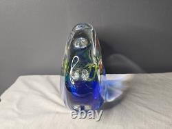 Vintage Formia Vetri DI Murano Glass Aquarium Sculpture Art 6.5 Heavy